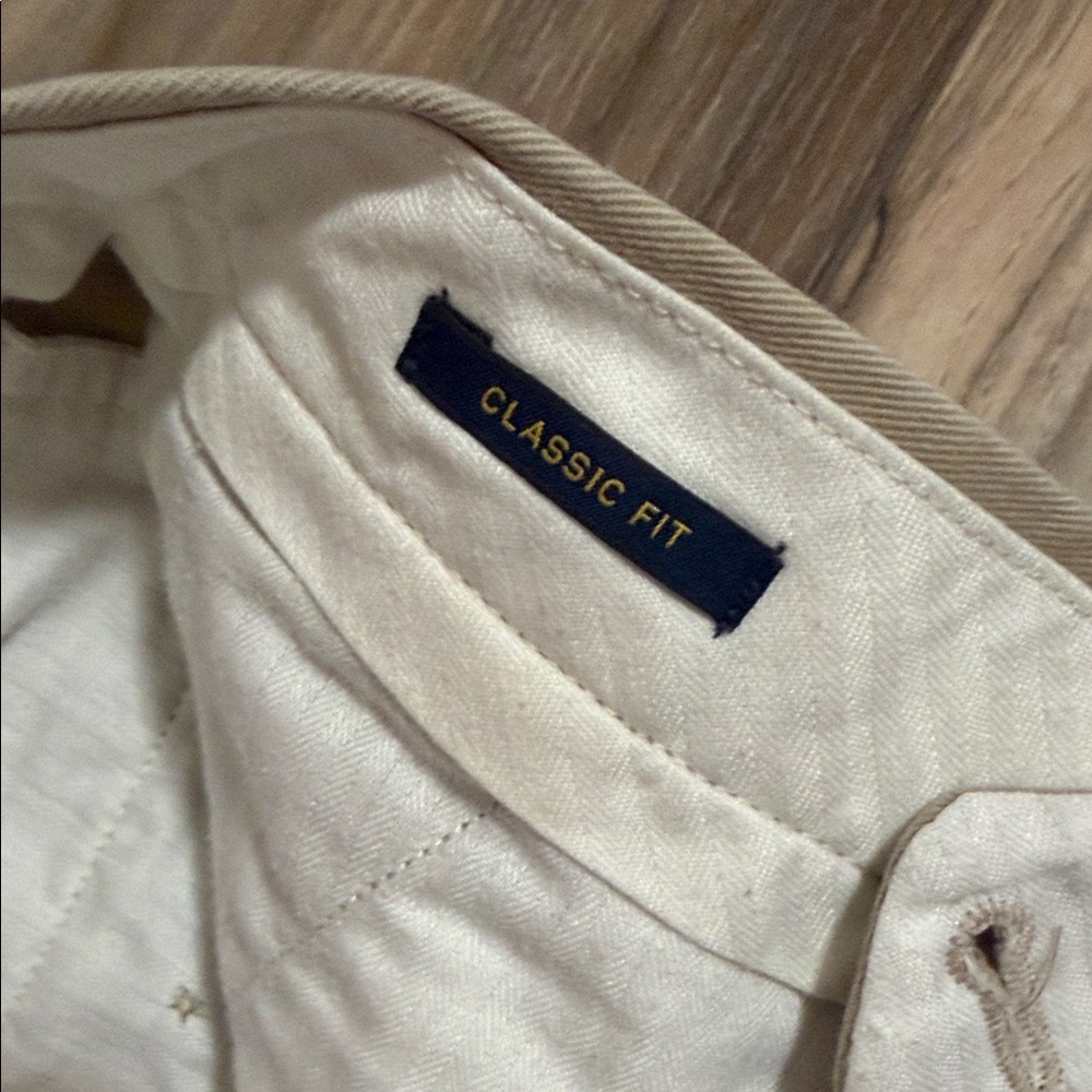 Polo Ralph Lauren Classic Fit Chino Pants Men's 34x28 Khaki Tan Cotton Twill - Picture 3 of 8